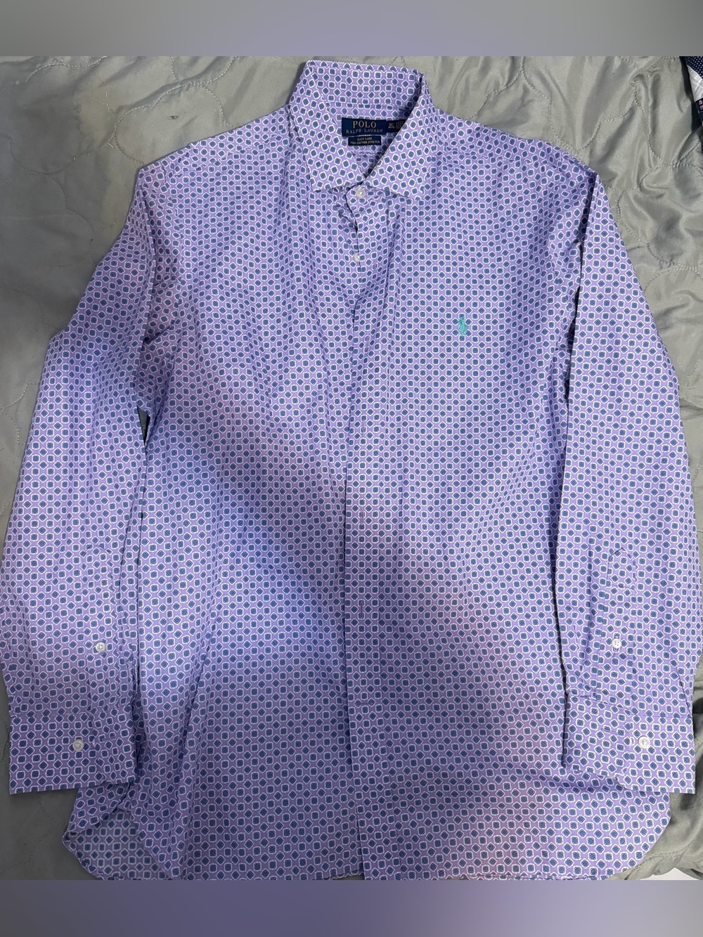 Vintage Polo Ralph Lauren AOP Floral Paisley Dress Shirt 16 1/2 34 35